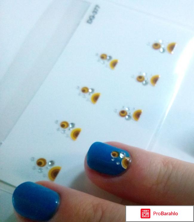 Наклейки для дизайна ногтей Gem Nail Tip Mirage реальные отзывы