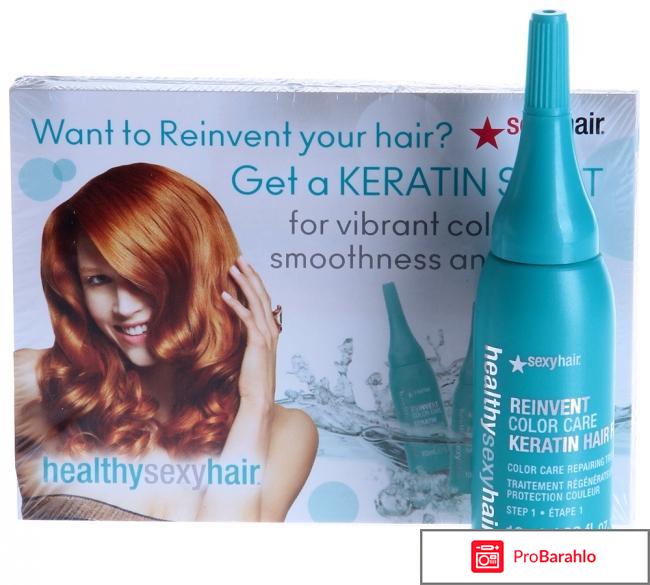 Уход Флюид Reinvent Color Care Keratin Line Filler Sexy Hair отрицательные отзывы