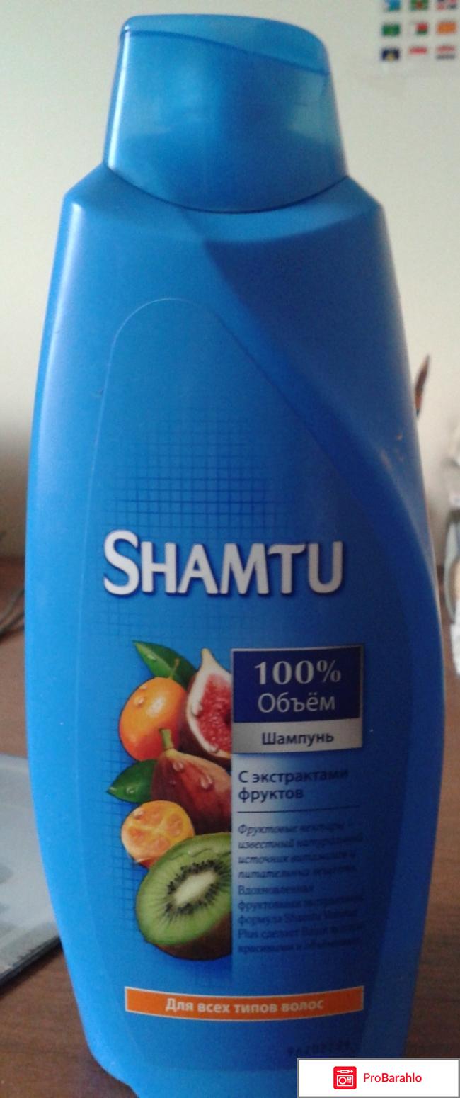 Шампунь Shamtu 100 % Объём С экстрактами фруктов 