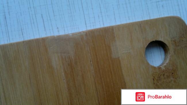 Доска бамбуковая разделочная Natura отзывы владельцев