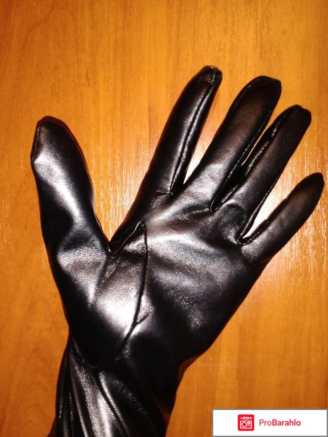 Длинные женские перчатки OLN фото