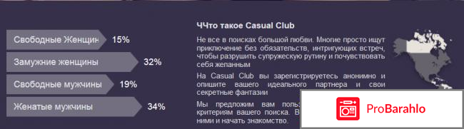 Casual club сайт знакомств отрицательные отзывы