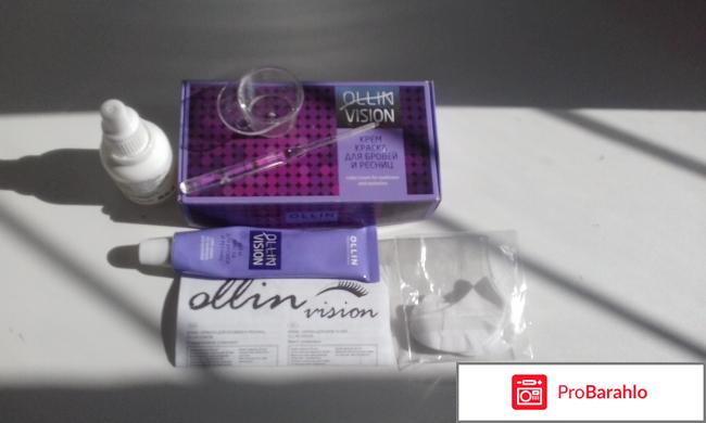 Крем краска для бровей и ресниц Ollin Vision 