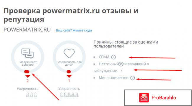 Пауэр матрикс официальный сайт отзывы отзывы владельцев