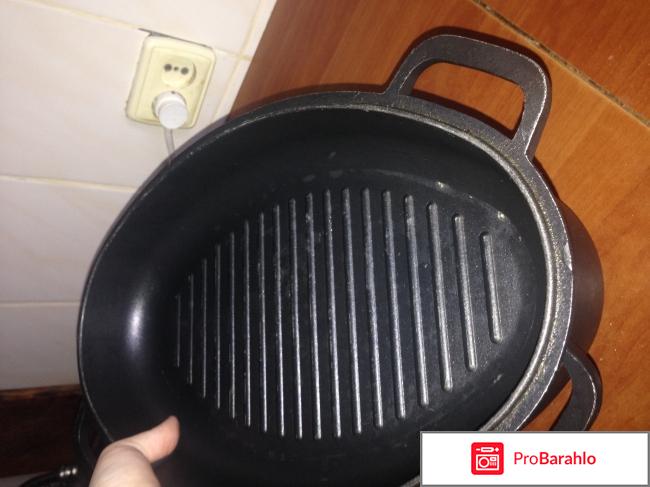 Гусятница Биол с крышкой сковородкой-гриль 