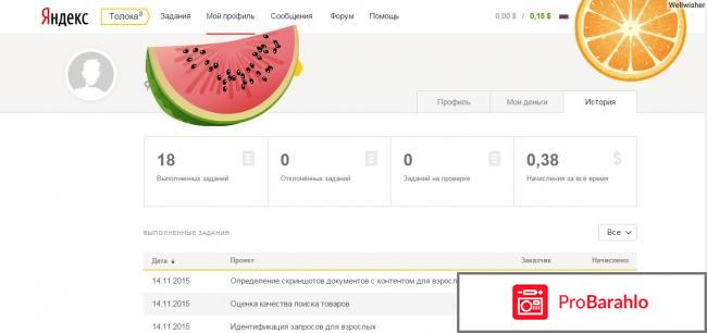 Яндекс толока отзывы обман