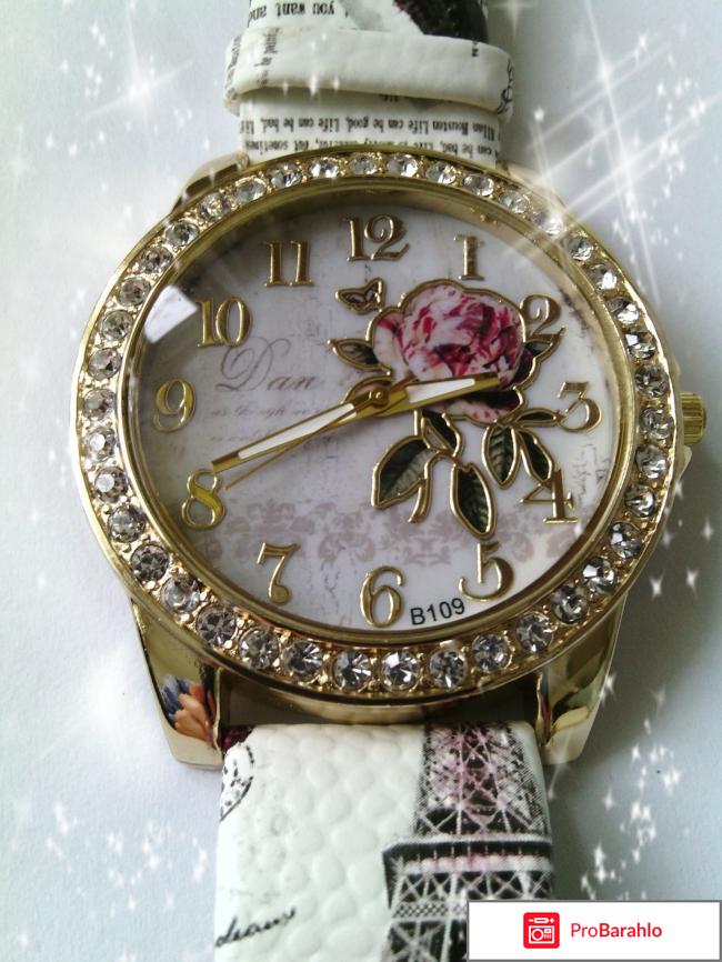 Часы Aliexpress New Fashion Chinese Style Peony Pattern Watch Gilt Digital Quartz Casual Leather Clock Women Dress 