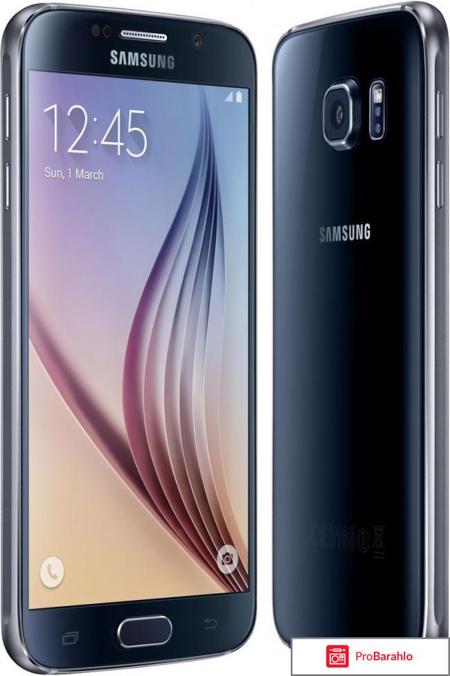 Samsung SM-G920F Galaxy S6 (32 GB), Black Sapphire 