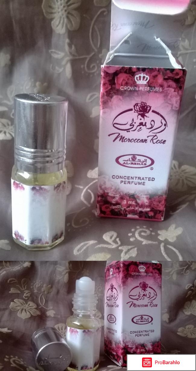 Арабские масляные духи Al-Rehab Moroccan Rose 