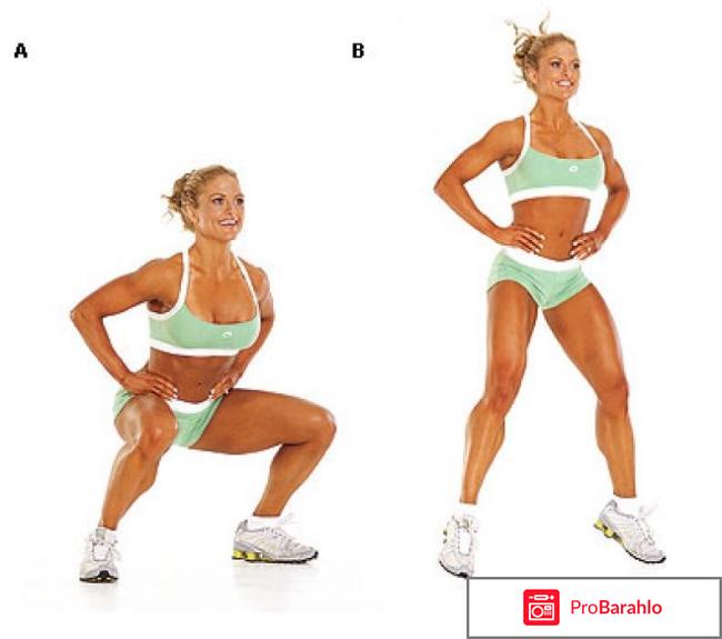 Похудение с помощью приседаний | Польза приседаний отрицательные отзывы