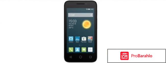 Alcatel one touch pixi отрицательные отзывы