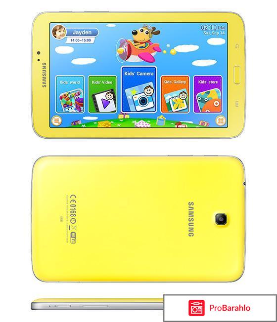 Детский планшет samsung galaxy tab 3 kids 