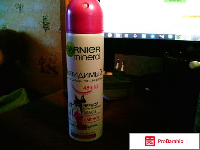 Дезодорант Garnier mineral невидимый обман