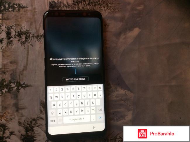 Сотовый телефон Samsung Galaxy S8 отрицательные отзывы