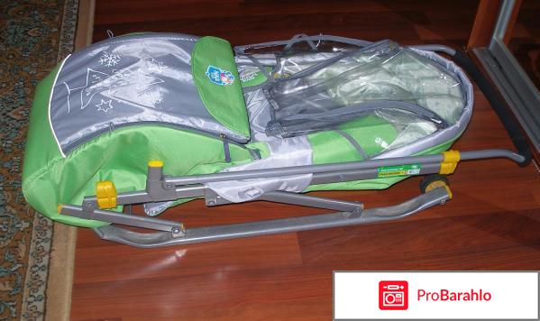 Санки коляска ника детям 4