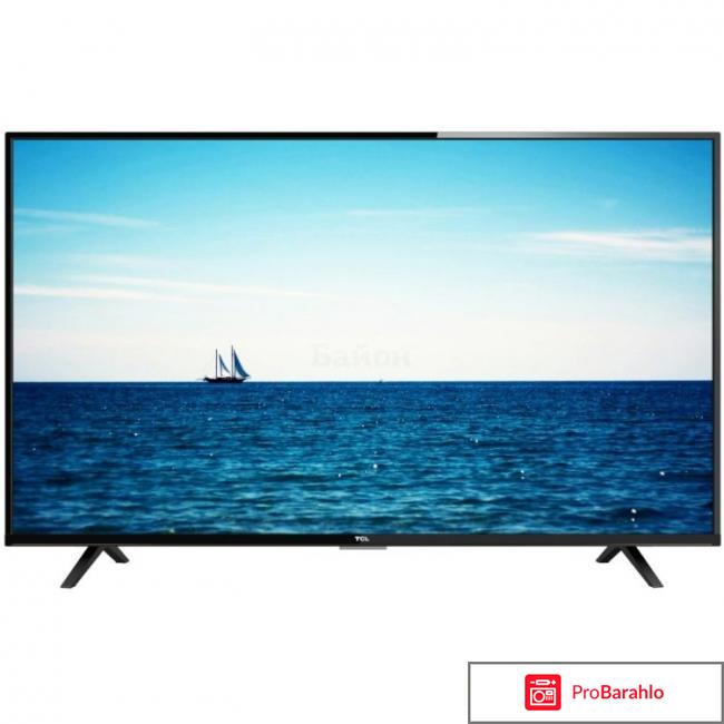 TCL LED55D2740B, Black телевизор 