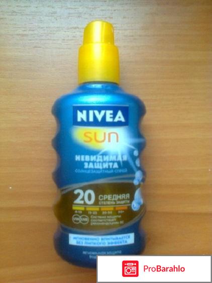 Солнцезащитный спрей NIVEA SUN Невидимая Защита 