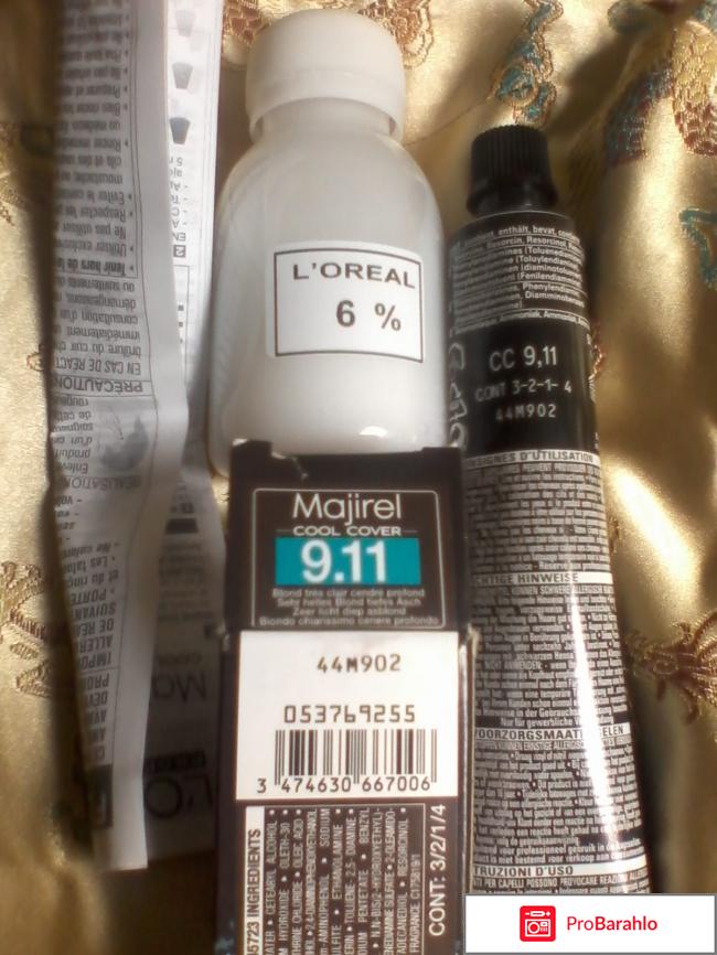 Крем-краска для волос Лореаль Majirel Cool Cover отрицательные отзывы