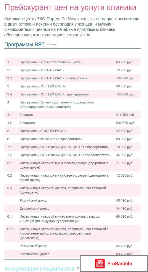 Партус екатеринбург официальный сайт отзывы фото