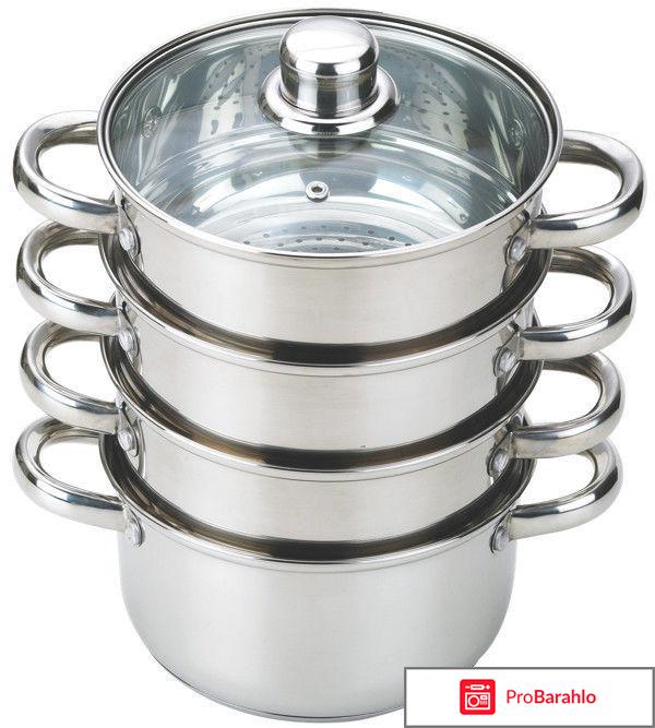 Кастрюля-пароварка Bohmann BH-3215 реальные отзывы