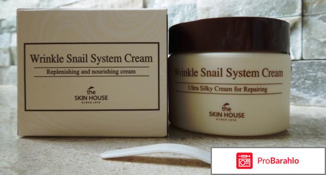 Крем Wrinkle Snail System Cream The Skin House 