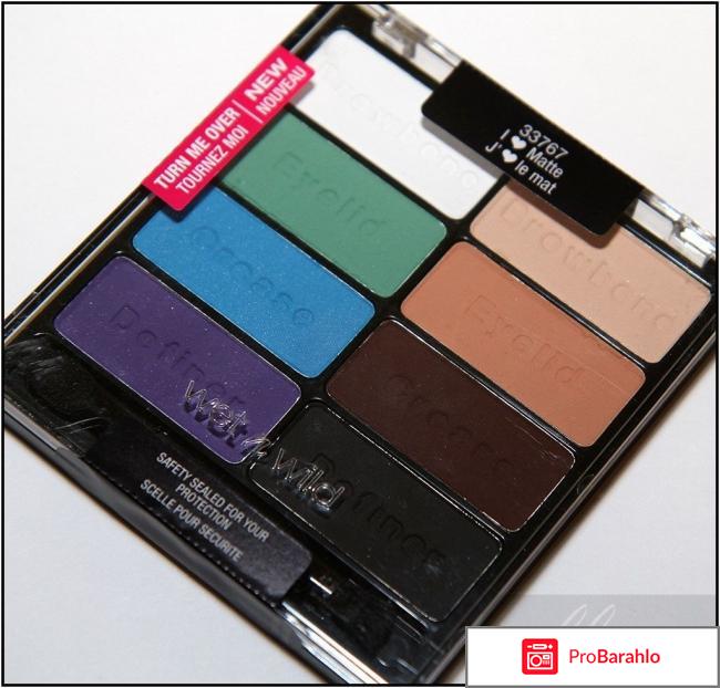 Тени для век Color Icon Eye Shadow Palette Wet n Wild обман