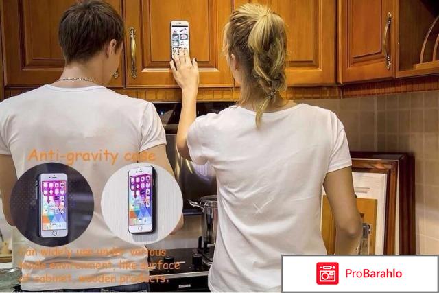 Антигравитационный чехол для смартфона фото