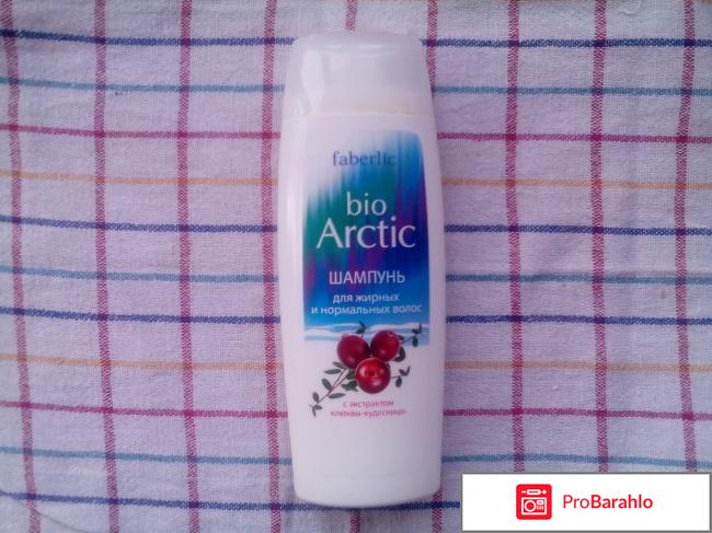 Шампунь Faberlic bio Arctic для жирных и нормальных волос с экстрактом клюквы 