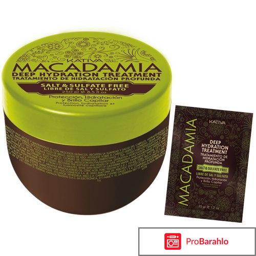 Маска Macadamia Deep Hydration Treatment Kativa 