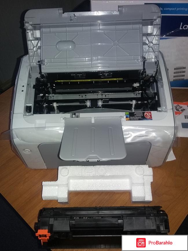 Принтер HP LaserJet Pro P1102 отрицательные отзывы