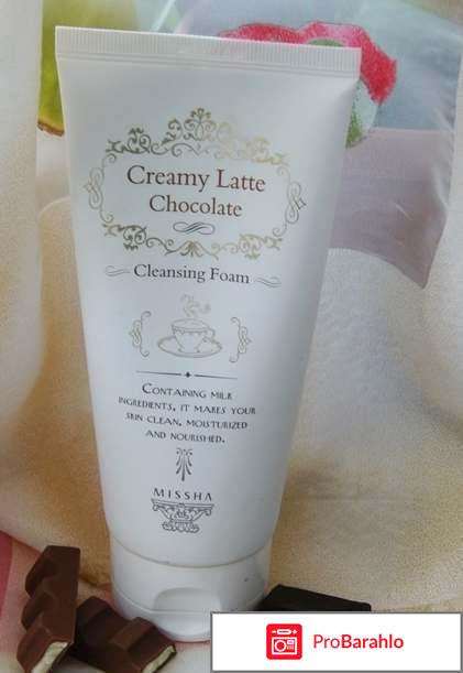 Пенка Creamy Latte Chocolate Cleansing Foam Missha 