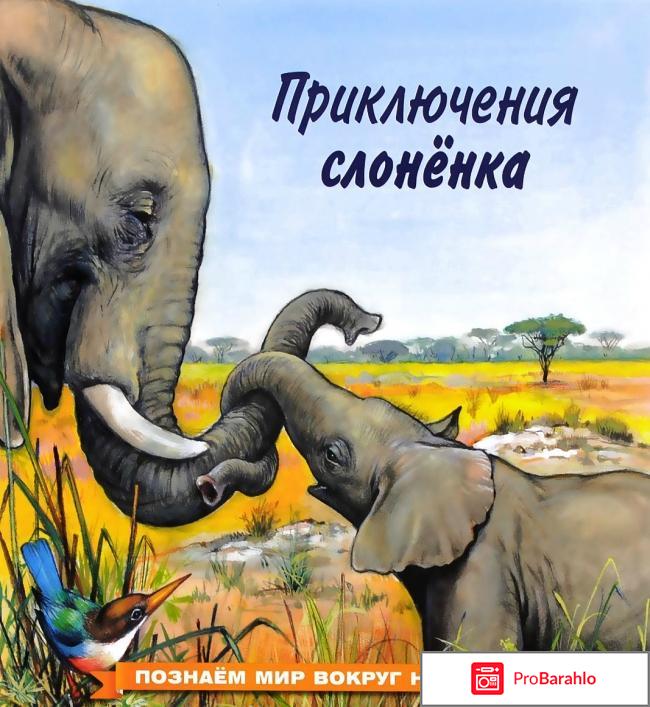 Книга  Приключения слоненка 