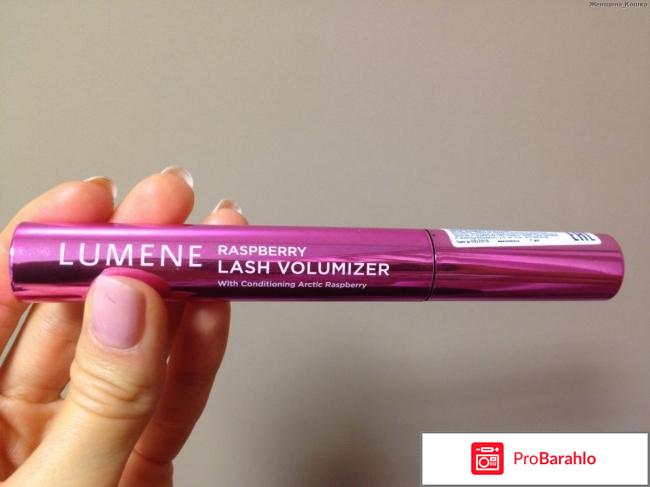 Тушь для ресниц Raspberry Lash Volumizer Mascara Lumene обман