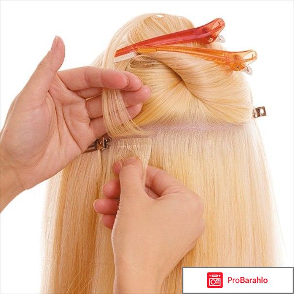 Снятие нарощенных волос обман