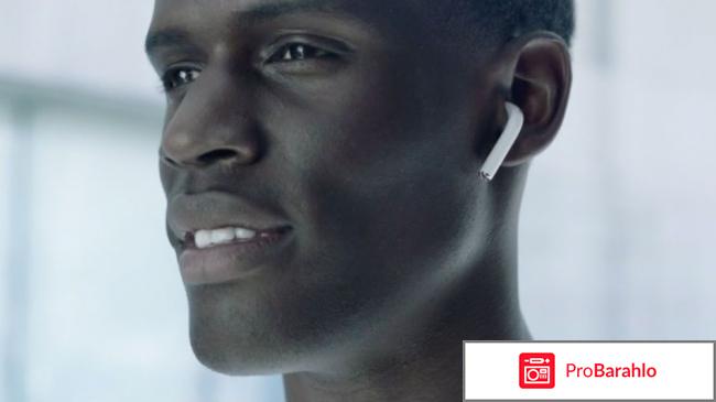 AirPods - беспроводные наушники и кабель для iPhone фото
