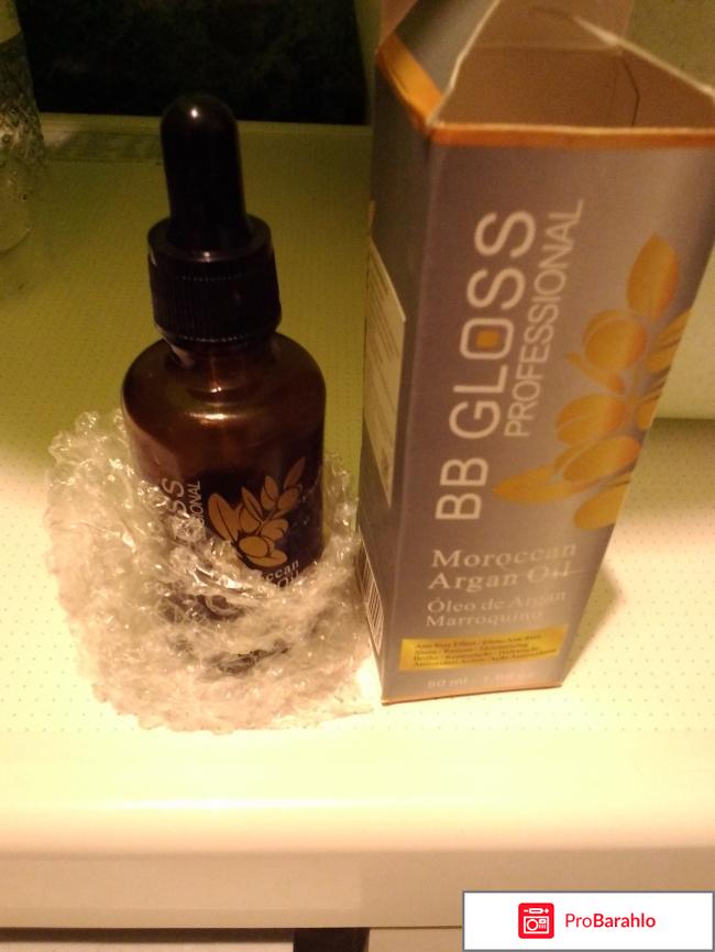 Масло для волос BB GLOSS отрицательные отзывы