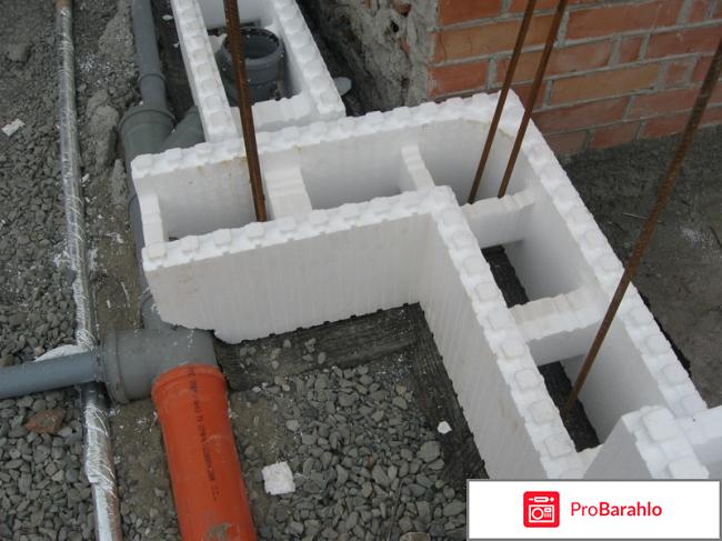 Несъемная опалубка из пенополистирола 