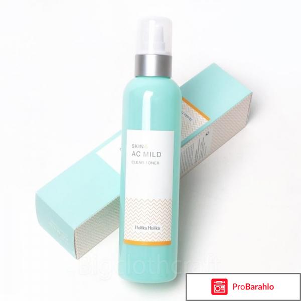 Тоник Skin & AC Mild Clear Toner Holika Holika 