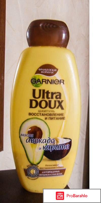 Шампунь Garnier  Природная забота «Авокадо и Карите» 