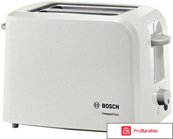 Тостер Bosch TAT 3A011 White 