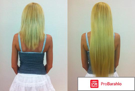 Наращивание волос капсульное обман