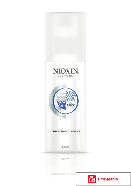 Спрей для укладки 3D Styling Thickening Spray Nioxin 