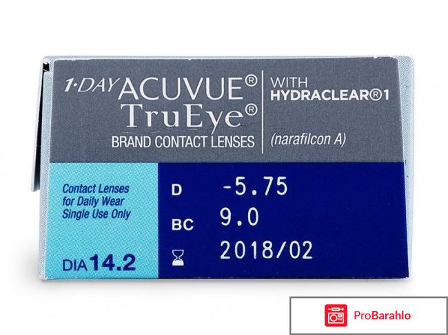 Линзы 1-Day Acuvue TrueEye 