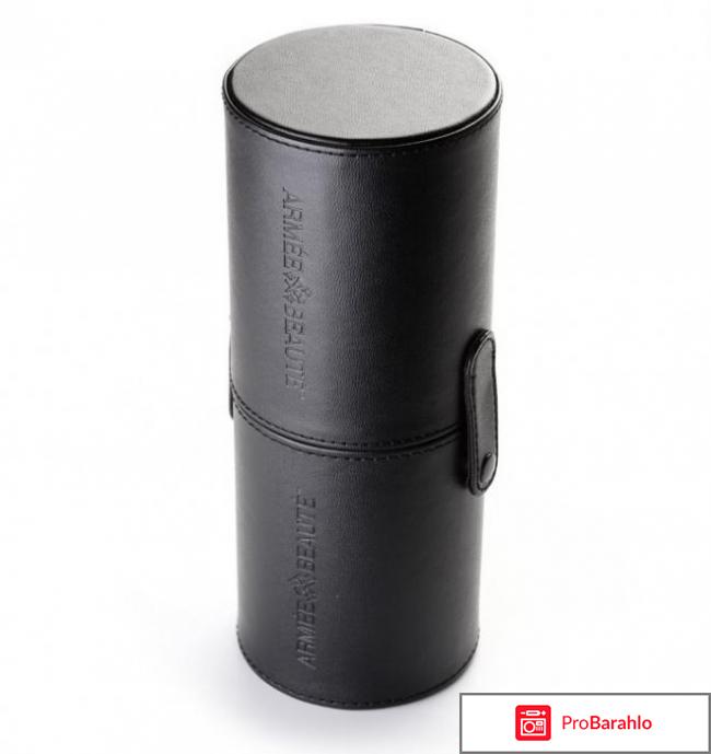 Мелочи для макияжа Тубус для кистей. Черный Manly PRO 