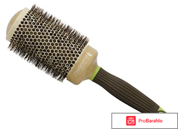 Расчески и щетки Hot Curling Boar Brush Macadamia обман