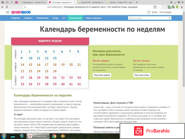 BabyBlog.ru обман
