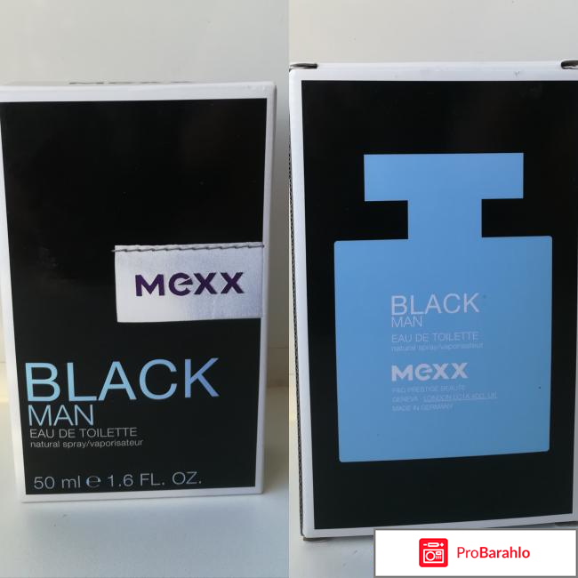 Туалетная вода Mexx Black Man 