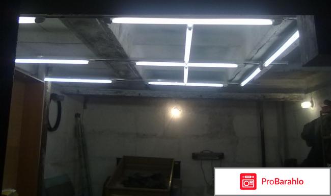 Светодиодные светильники для гаража обман