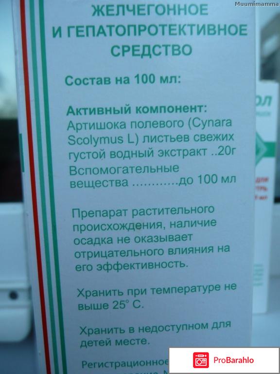 Хофитол сироп отрицательные отзывы