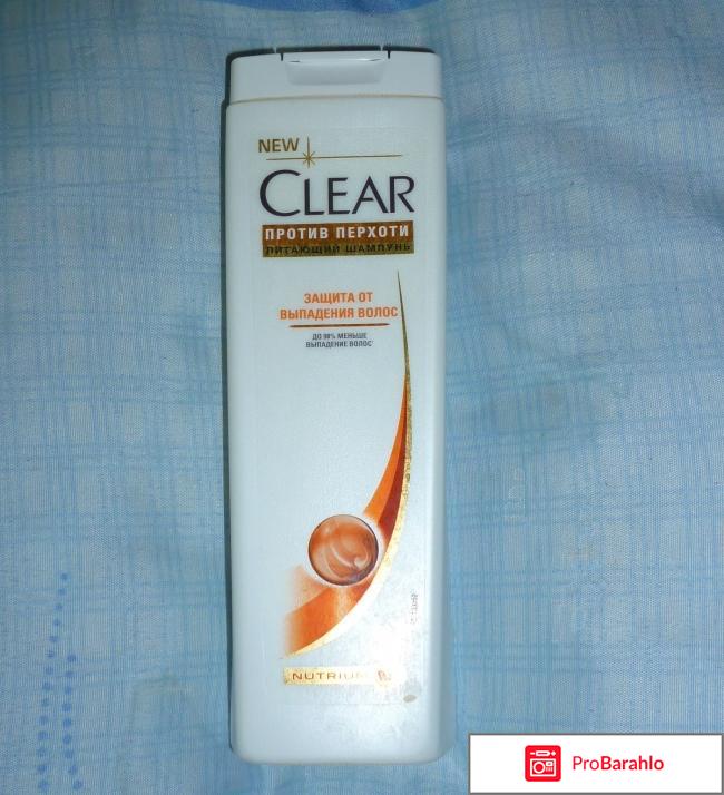 Питающий шампунь против перхоти Clear 